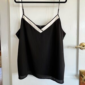 NWT Banana Republic Black & White camisole XXL